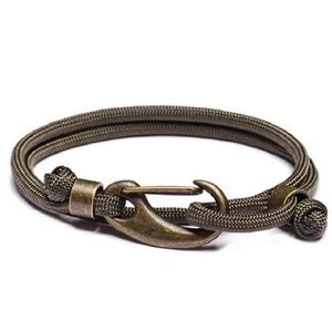 ***HOST PICK!! NWT Green UNiSEX Wrap Rope Bracelet